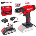 R20 Бормашина 2-ск. 10mm 50Nm 2Ah мет. патр. Case RDP-PCDI20