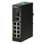 DAHUA PFS3110-8ET-96-V2, 10 портов PoE мрежов комутатор, 8xPOE, 1xUPLINK, 1xSFP