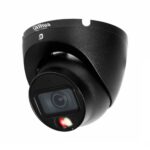 DAHUA IPC-HDW1639T-A-IL-0280B-S6-BLACK, 6MP, IP Turret Камера, 2.8mm, IR-30m, микрофон, ЧЕРНА
