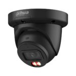 DAHUA IPC-HDW3649QM-S-IL-0280B-Black, 6MP, IP Камера Куполна, Dual Light 30m, 2.8mm - ЧЕРНА