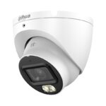 DAHUA HAC-HDW1500TLM-IL-A-0280B-S3-DIP, 5MP, AHD Камера Куполна, 2.8mm, Smart Dual Light до 30м, Микрофон