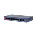 DAHUA CS4010-8GT-60, 10-портов Гигабитов PoE мрежов комутатор L2