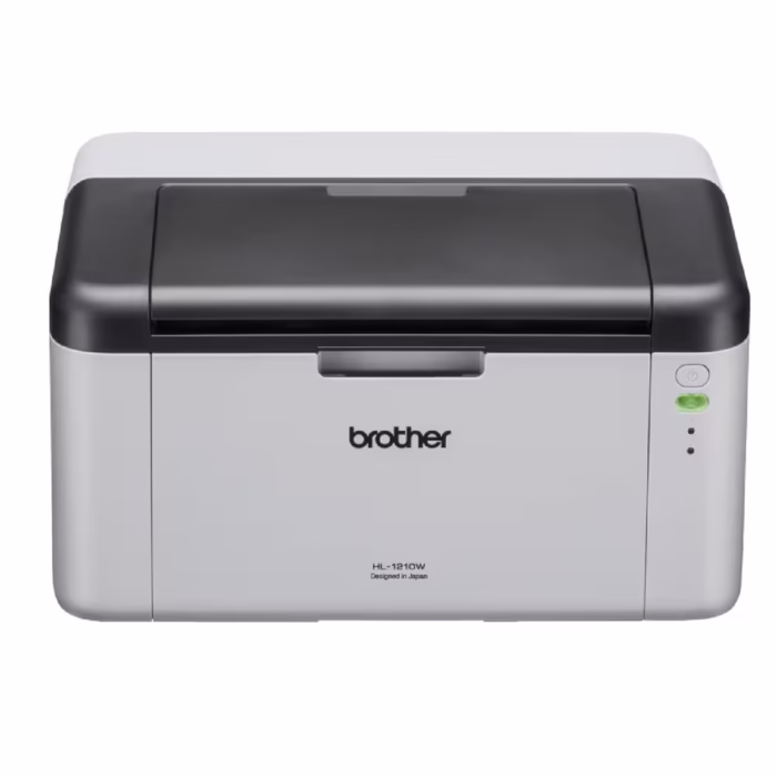 мрежов монохромен лазерен принтер Brother HL-1210W с безжична свързаност