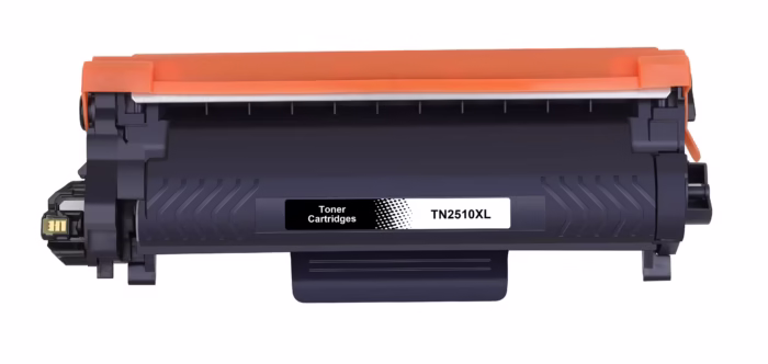 Снимка на съвместима тонер касета Brother TN-2510XL, черна, до 3000 страници по ISO/IEC 19752 за HL-L, DCP-L и MFC-L принтери