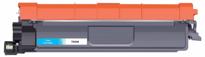 Снимка на съвместима тонер касета Brother TN-248C, cyan син, до 1000 страници по ISO/IEC 19798 за HL-L3220CW, DCP-L3520CDW и MFC-L3760CDW