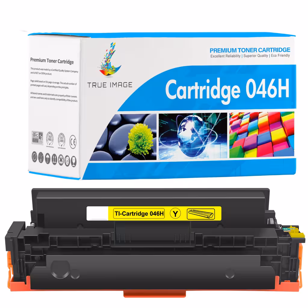 Cartridge 046H Yellow 1251C002 съвместима тонер касета, жълт печат за цветен лазерен принтер