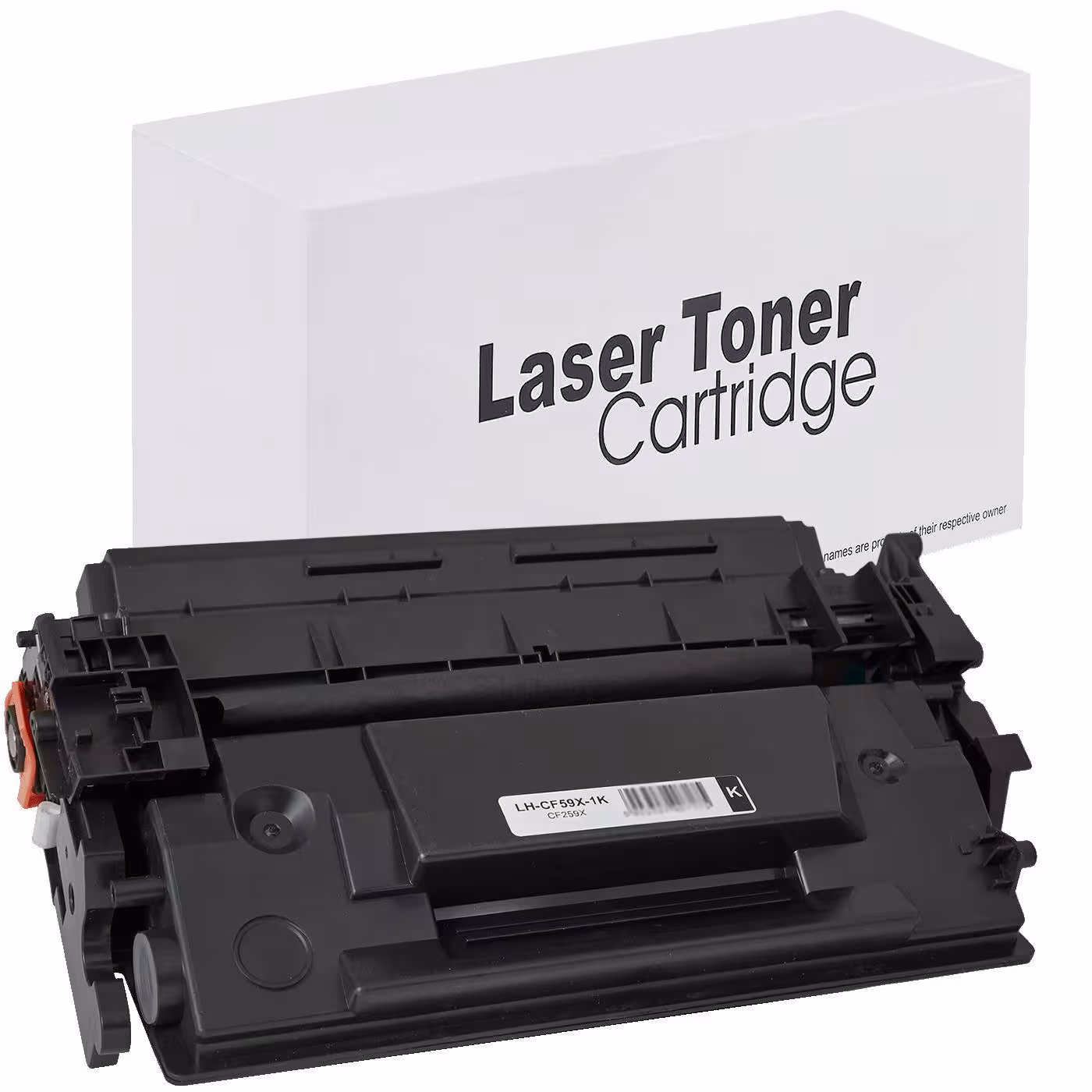 HP 59X (CF259X) тонер, Black, 10 000 стр. за LaserJet Pro M404/M428 Снимка на съвместима тонер касета HP 59X Black (CF259X), черно, висок капацитет 10 000 страници за LaserJet Pro M404 и MFP M428