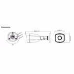 HiLook 4MP IPC-B140H камера за сигурност с 4MP резолюция за периметров контрол