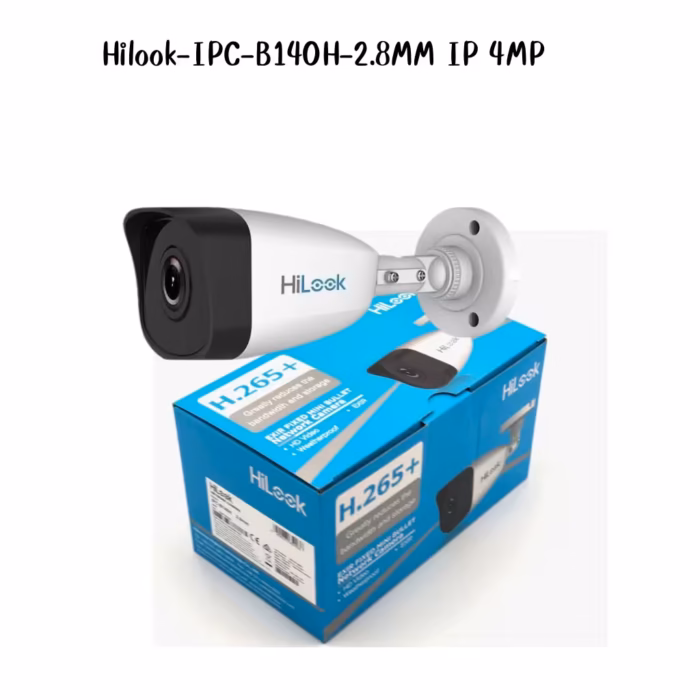 HiLook 4MP IPC-B140H IP камера за охрана на входове фасади дворове и търговски обекти