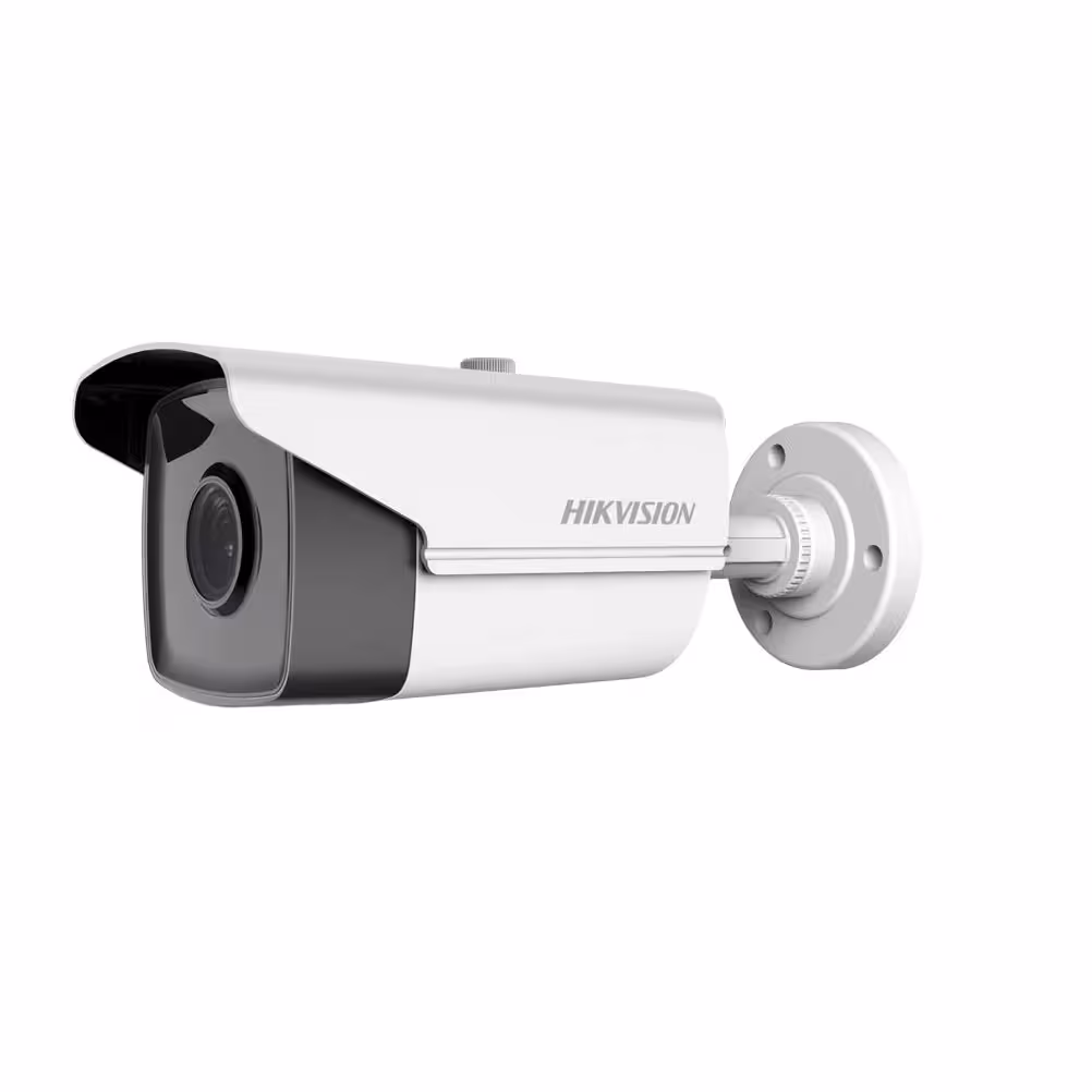 HikVision DS-2CE16D8T-IT3F 2MP bullet камера с EXIR 2.0 до 60 m и ultra low light образ HikVision DS-2CE16D8T-IT3F аналогова камера за външно видеонаблюдение с ultra low light чувствителност