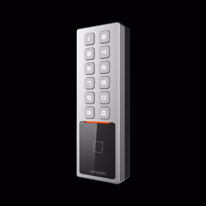 HikVision DS-K1T805MBWX standalone терминал за врати, офиси, складове и служебни входове