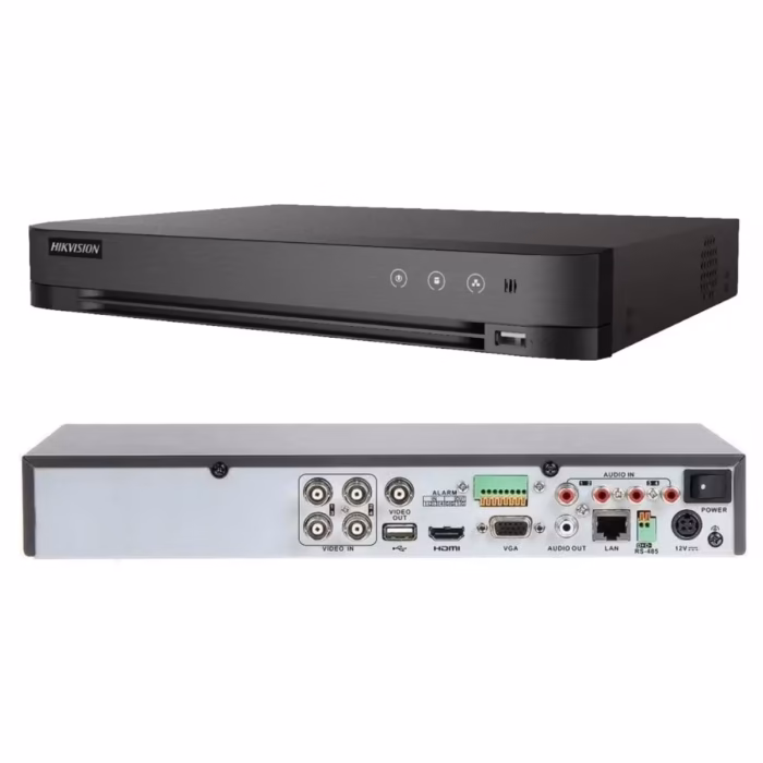 HikVision DVR iDS-7204HUHI-M1/S и iDS-7208HUHI-M2/S/A рекордер за камери с H.265 Pro+ компресия и стабилна работа в охранителни системи