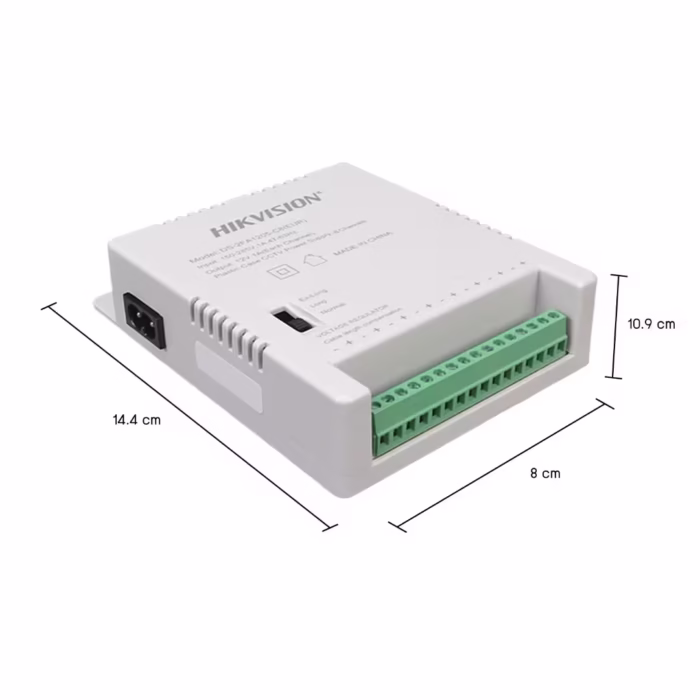 Hikvision DS-2FA1205-C8 захранване с 8 канала за видеонаблюдение и камери
