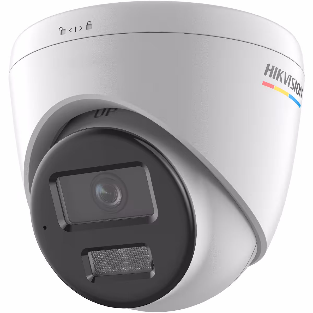 HikVision DS-2CD1347G2H-LIU 4MP IP камера със Smart Hybrid Light, микрофон и F1.0 обектив HikVision DS-2CD1347G2H-LIU мрежова камера с F1.0 обектив за цветна картина при ниска осветеност