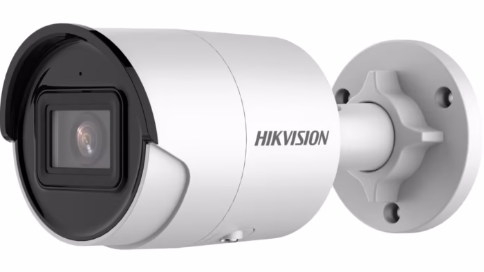 HikVision 4MP DS-2CD2046G2-IU мрежова камера с IR нощно виждане и компактен bullet корпус