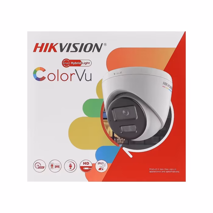 HikVision DS-2CD1347G2H-LIU външна turret камера с IP67 защита и детайлна картина денем и нощем
