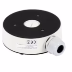 HikVision DS-1280ZJ-DM8 junction box с вход отдолу и отстрани за по-гъвкав CCTV монтаж