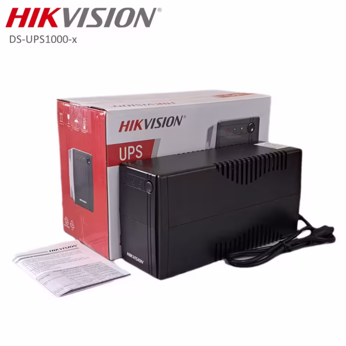 HikVision UPS DS-UPS1000 непрекъсваемо захранване за защита при токови удари и спиране