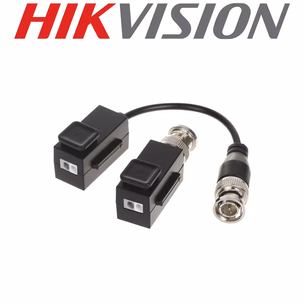 HIkVision Balun DS-1H18S/E(C) пасивен видео балун за UTP CCTV системи HIkVision Balun DS-1H18S/E(C) HD видео балун за TVI AHD CVI и CVBS системи