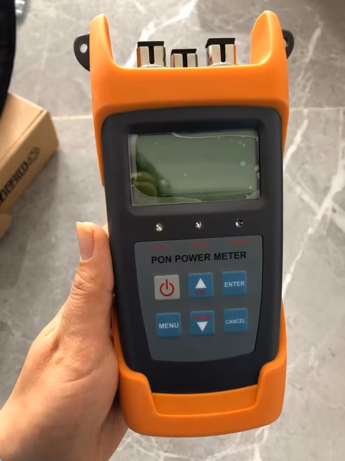 PON Power Meter VS3213 измервателен уред за FTTH монтаж, сервиз и поддръжка на fiber optic трасета