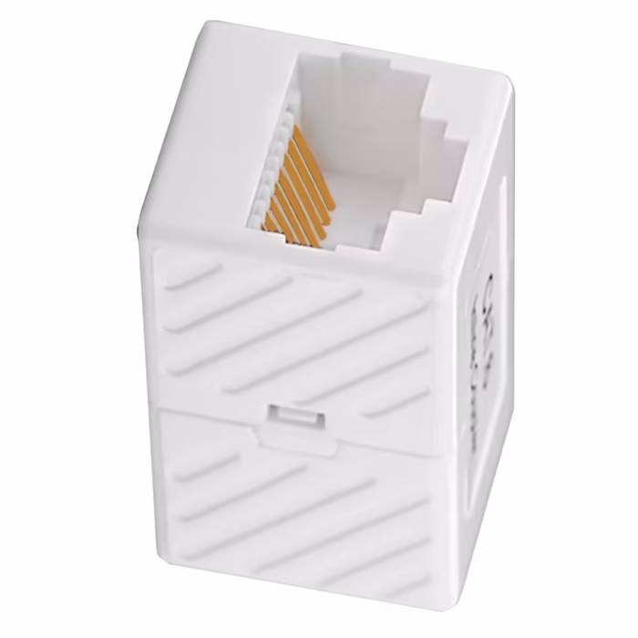 Преходник RJ45 - RJ45 Cat6 мрежов съединител с два женски RJ45 порта