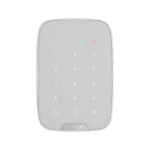 Безжична клавиатура за алармена система Ajax Keypad Plus - бяла