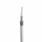 Коаксиален кабел RG6/96 CCS 75 ома - оплетка 96 %, двойно екраниране за DVB-T/S и CATV