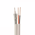 Коаксиален кабел RG59CU + 2x0.75mm комбиниран кабел за видеонаблюдение и захранване