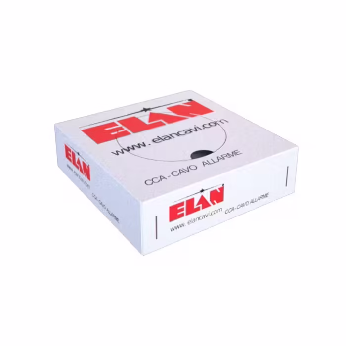 ELAN Алармен кабел 6x0.22mm Cu неекраниран за системи за сигурност, 6x0,22mm, Алармен кабел 6x0.22mm Cu, екраниран