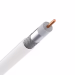 Коаксиален кабел RG6/96 CCS 75 ома - оплетка 96 %, двойно екраниране за DVB-T/S и CATV