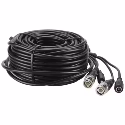 коаксиален кабел RG59 за камери видеонаблюдение с BNC конектори