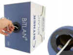 UTP BITNER Cat.5e 24AWG Сив, меден кабел