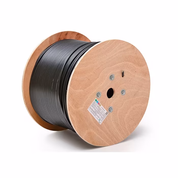 F/UTP Cat.5e 100MHz носещо въже shielded network cable за стабилна връзка при въздушен монтаж