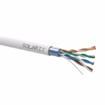 F/UTP Cat.5e 100 MHz мрежов кабел с фолиева защита за по-стабилна връзка в LAN трасета