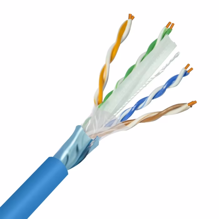 FTP Cat6 23AWG CU PVC екраниран Ethernet кабел за надеждна връзка между мрежови устройства