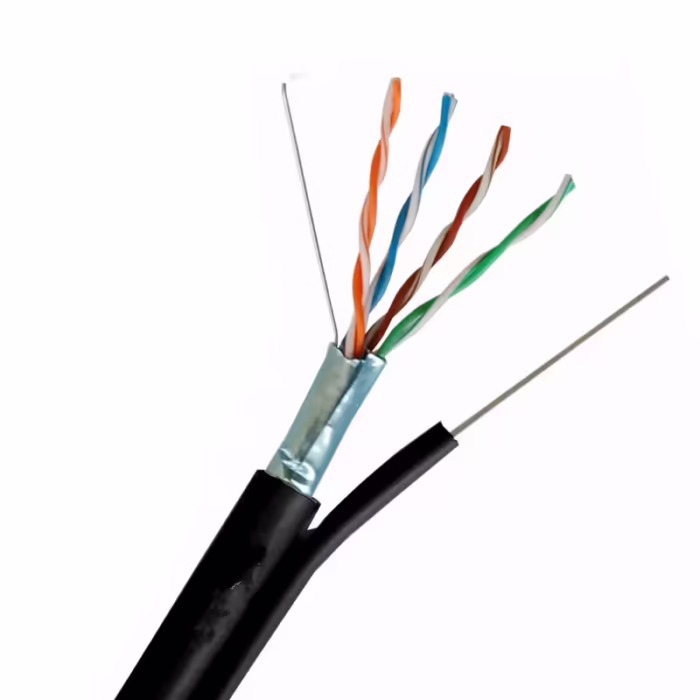 FTP Cat5e CCA помеднен с въже ethernet кабел за интернет, суич и базови мрежови линии