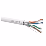 Solarix U/FTP Cat6A Dca LSZH мрежов кабел с фолирани двойки и безхалогенна обвивка