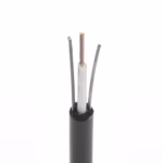 Неармиран оптичен кабел GYXTY 12 влакна - 2x1.00 mm стоманена тел успоредни на тубите