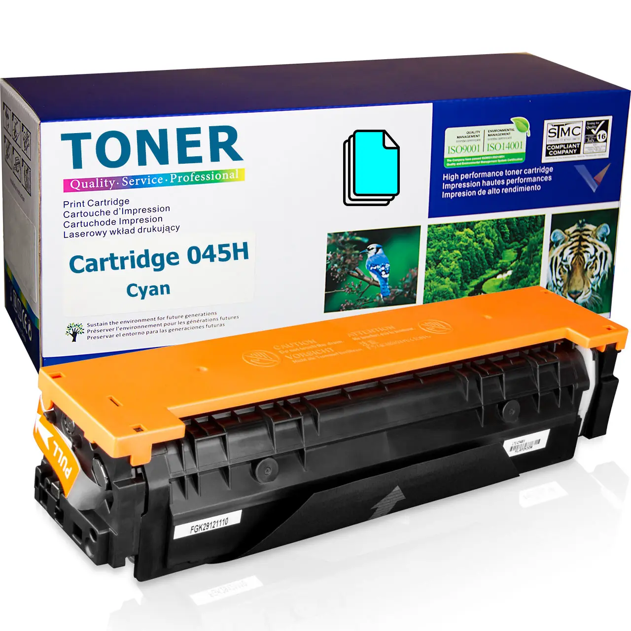 CRF045H-045H-Cyan Canon Cartridge 045H Cyan / 1245C002 (CRG045H)
