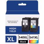 Canon PG-540XL CL-541XL Bulk комплект съвместими мастилени касети с увеличен капацитет за текст и цветни документи