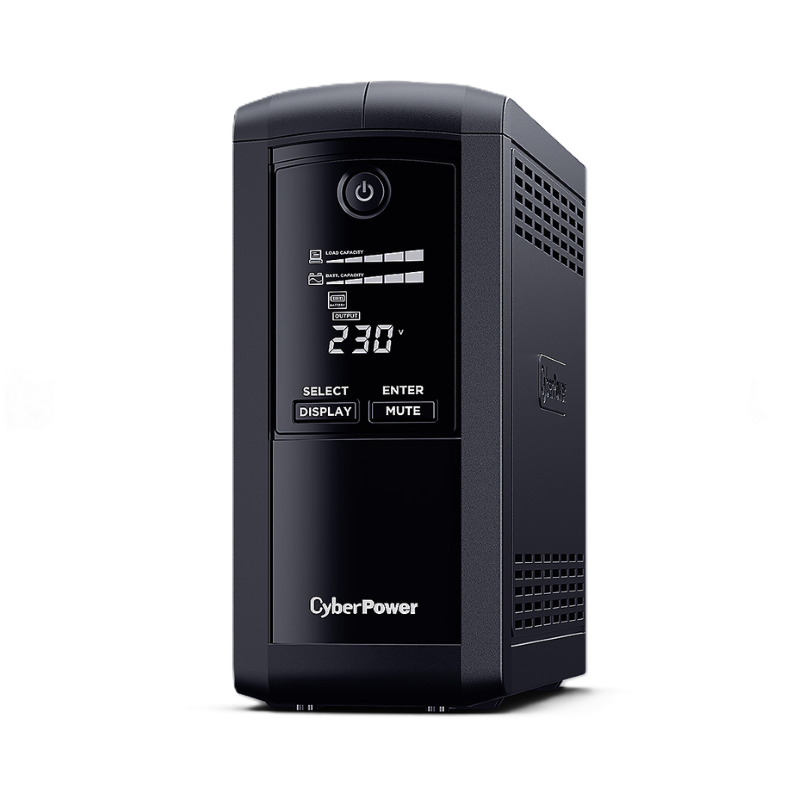 cyberpower-vp700-elcd-de-390-w-line-interactive-ups Линейно-интерактивен UPS CYBERPOWER VP700ELCD-DE 390W - Image 1