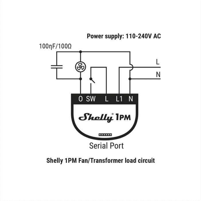 Демпфер за индуктивни товари Shelly RC Snubber - Image 2