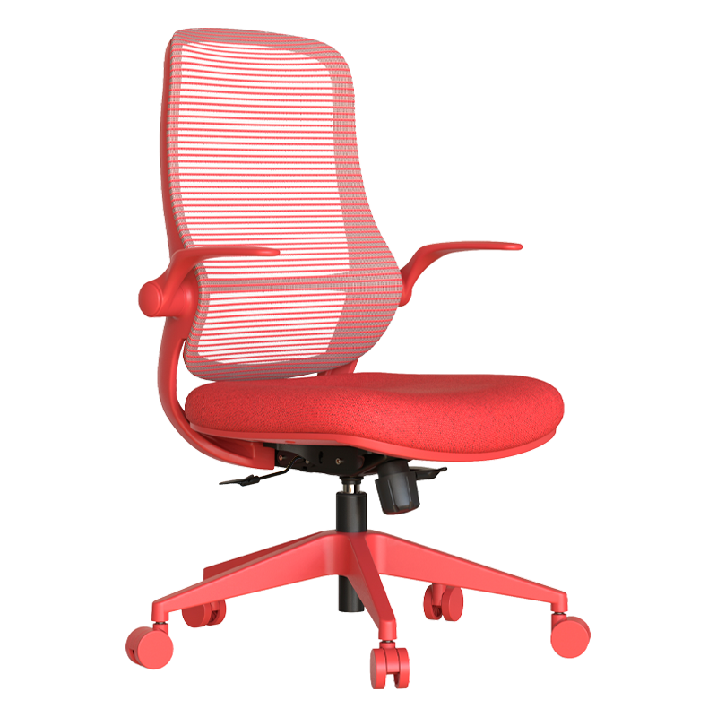 ergonomichen-stol-astara-cherven Ергономичен стол ASTARA - червен - Image 1