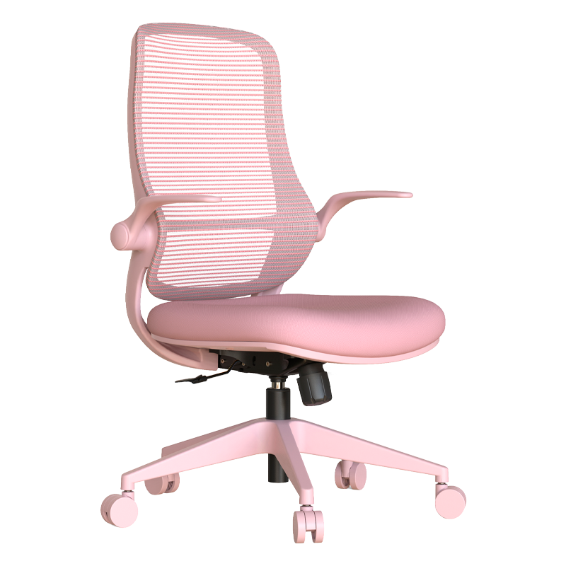 ergonomichen-stol-astara-svetlorozov Ергономичен стол ASTARA - светлорозов - Image 1