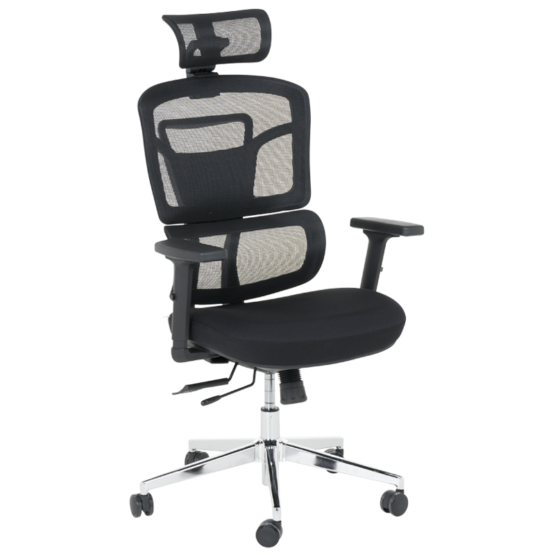 ergonomichen-stol-carmen-7589-cheren-13 Ергономичен стол Carmen 7589 - черен - Image 1