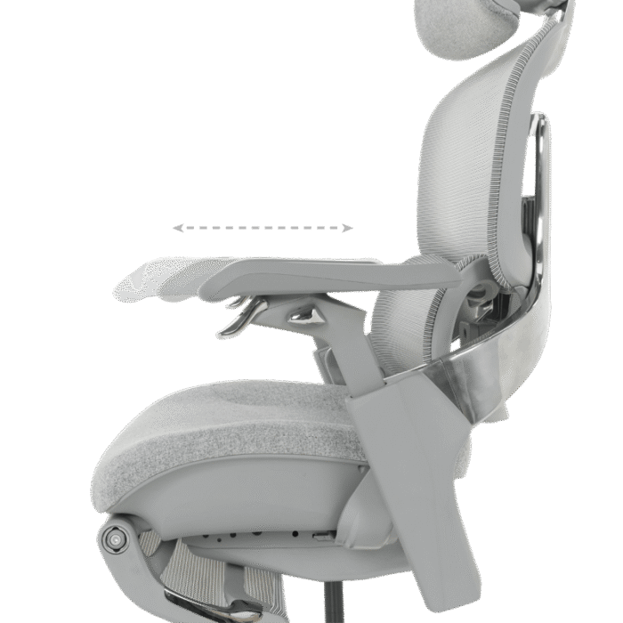 Ергономичен стол DOLE W - сив - Image 11