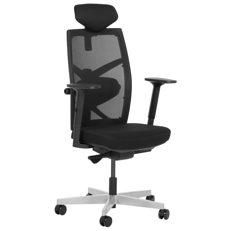 ergonomichen-stol-fredo-cheren-23 Ергономичен стол FREDO - черен - Image 1