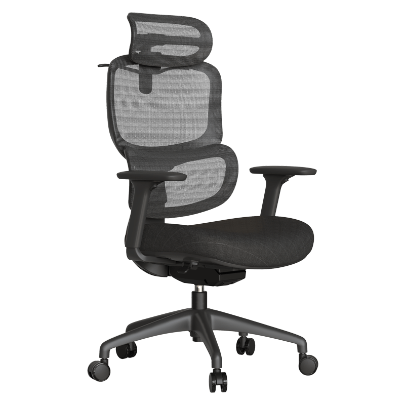ergonomichen-stol-lerik-cheren Ергономичен стол LERIK - черен - Image 1