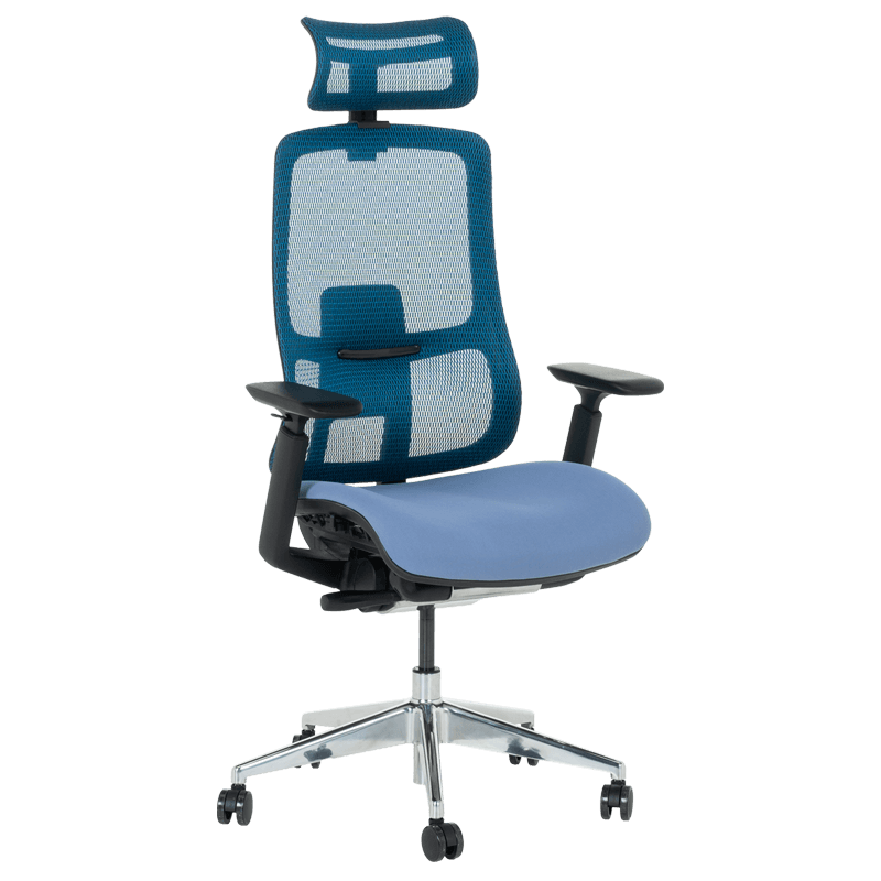 ergonomichen-stol-salto-sin Ергономичен стол SALTO - син - Image 1