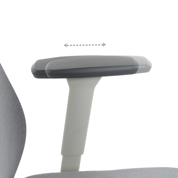 Ергономичен стол SARON - сив - Image 7